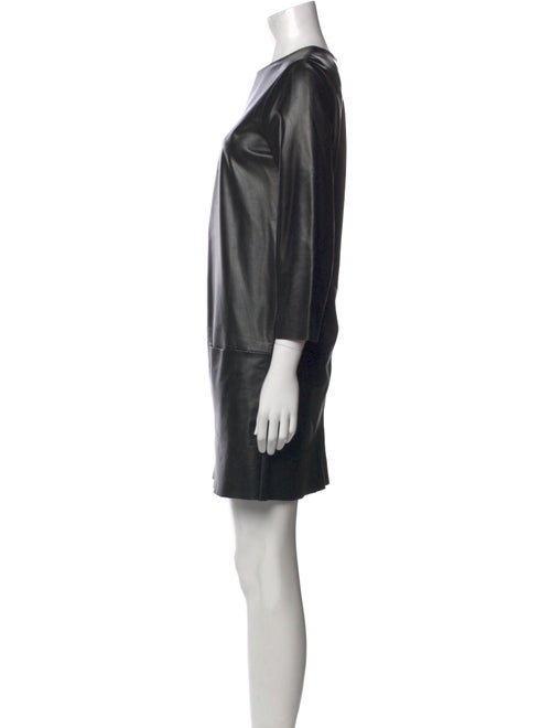 The Row Lambskin Mini Dress