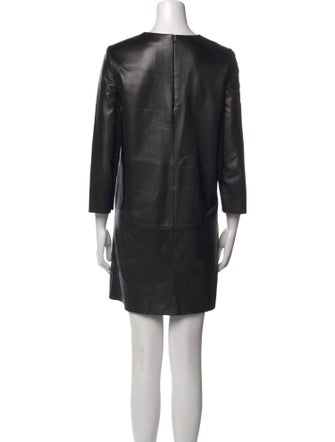 The Row Lambskin Mini Dress