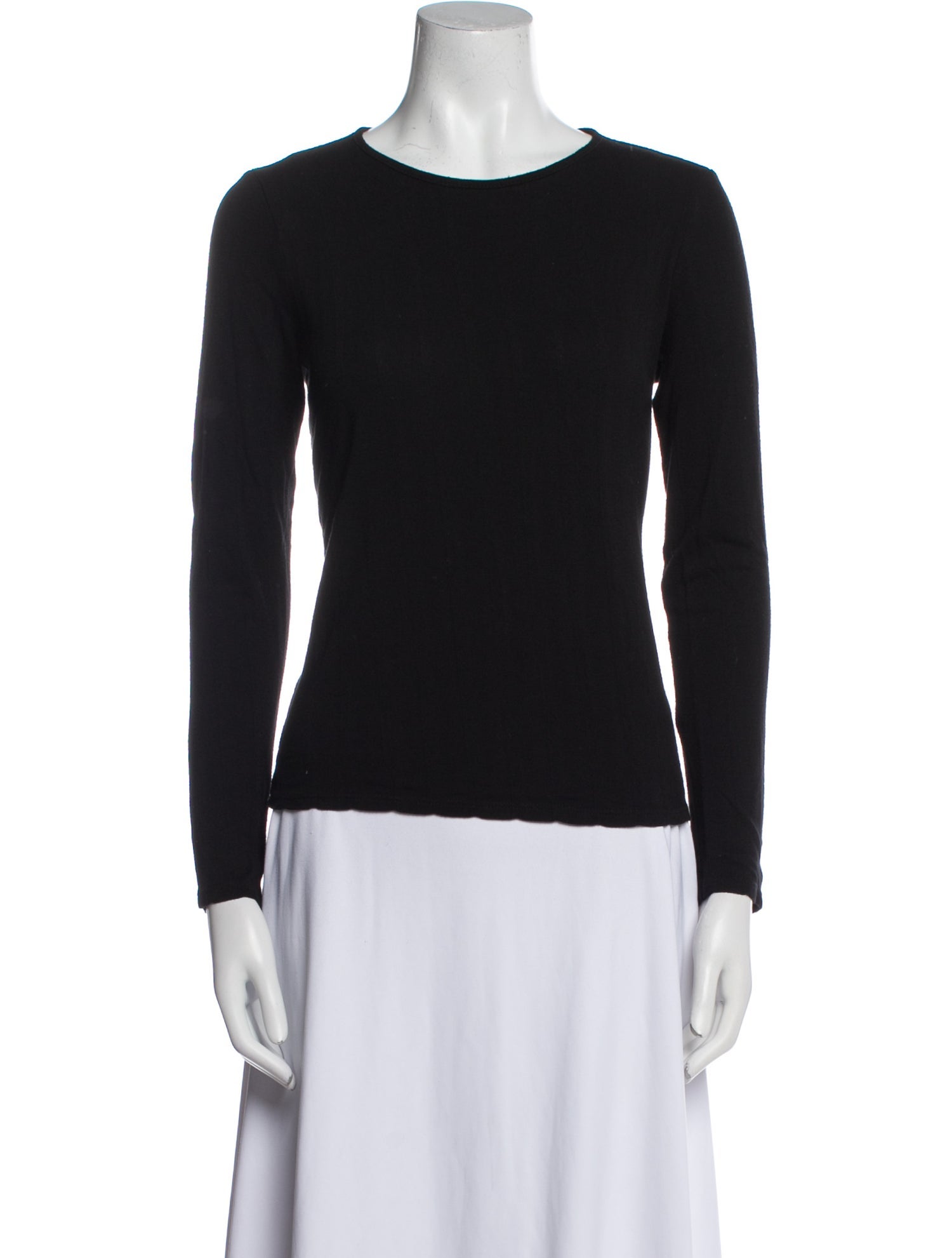 The Row Crew Neck Long Sleeve Top