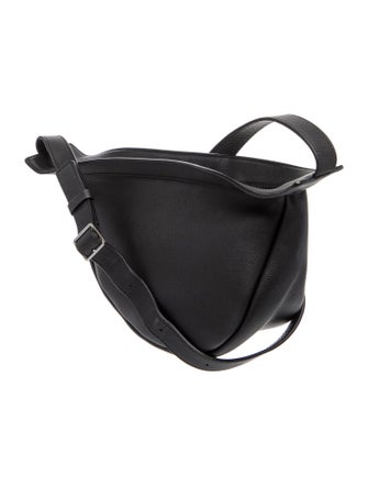 The Row Leather Slouchy Banana Small