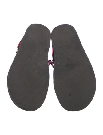 The Row Hook-and-Loop Leather Sandals