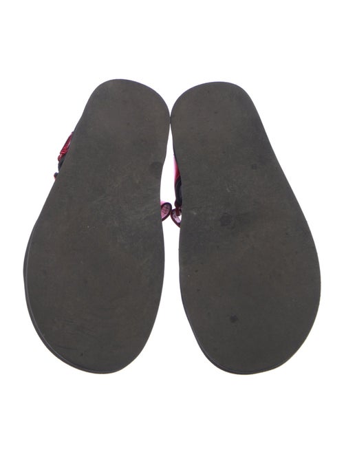 The Row Hook-and-Loop Leather Sandals