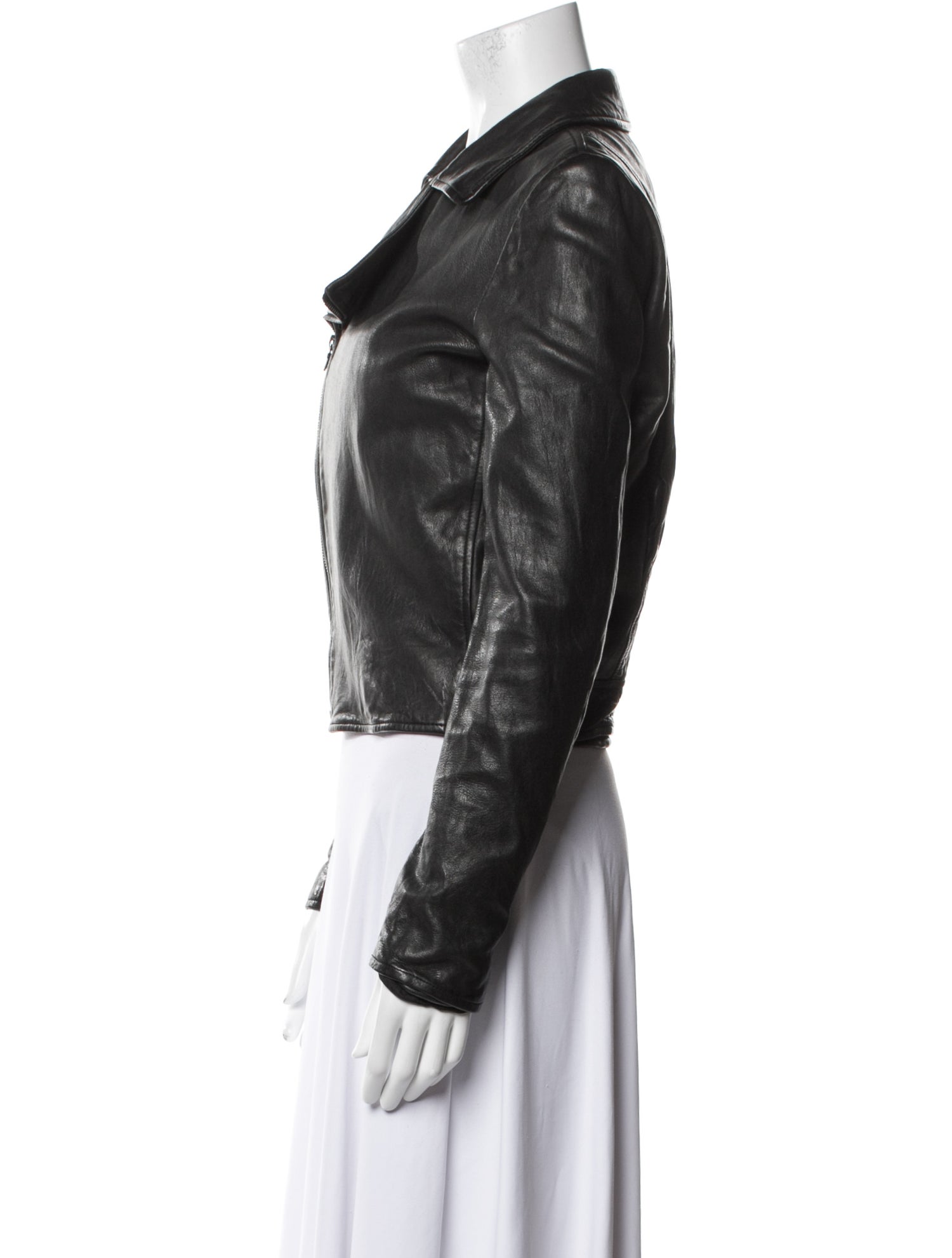 The Row Leather Biker Jacket