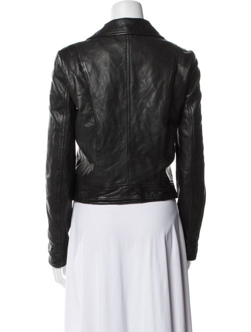 The Row Leather Biker Jacket