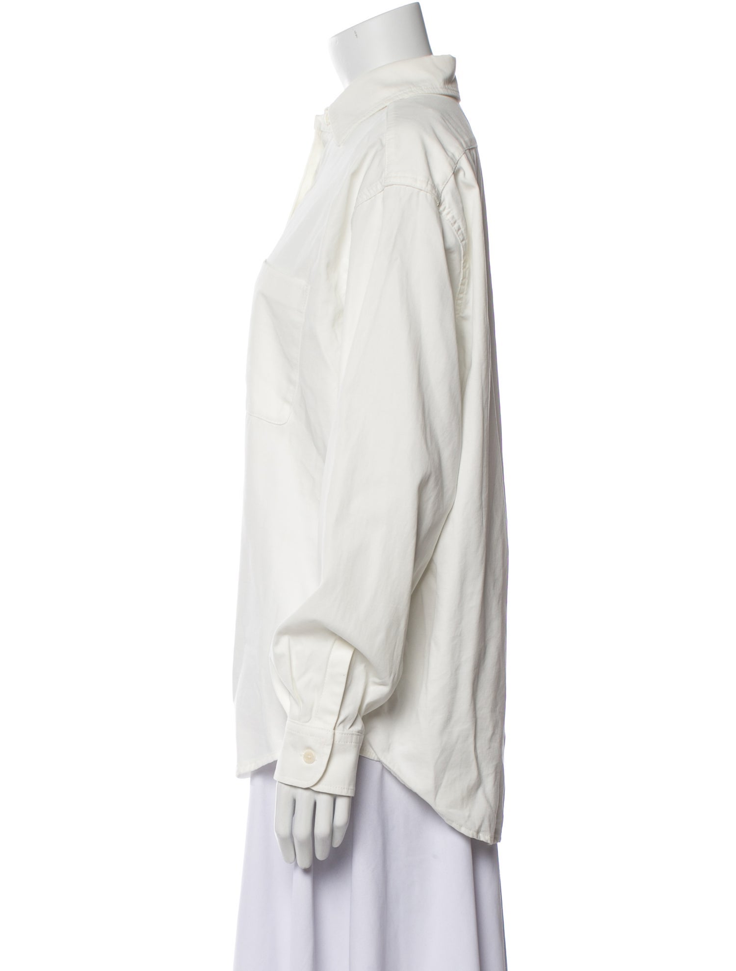 The Row Long Sleeve Button-Up Top w/ Tags