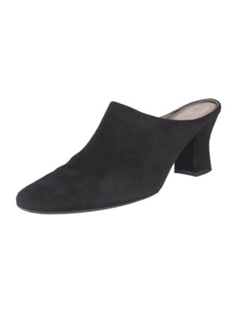 The Row Adela Suede Mules