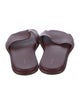 The Row Canal Leather Slides