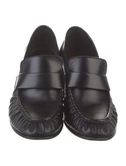The Row Loafer Leather Pumps