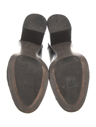 The Row Loafer Leather Pumps