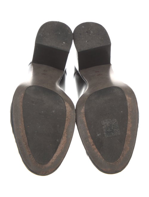 The Row Loafer Leather Pumps