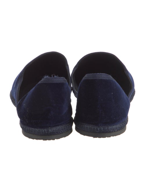 The Row Friulane D'Orsay Velvet D'Orsay Flats