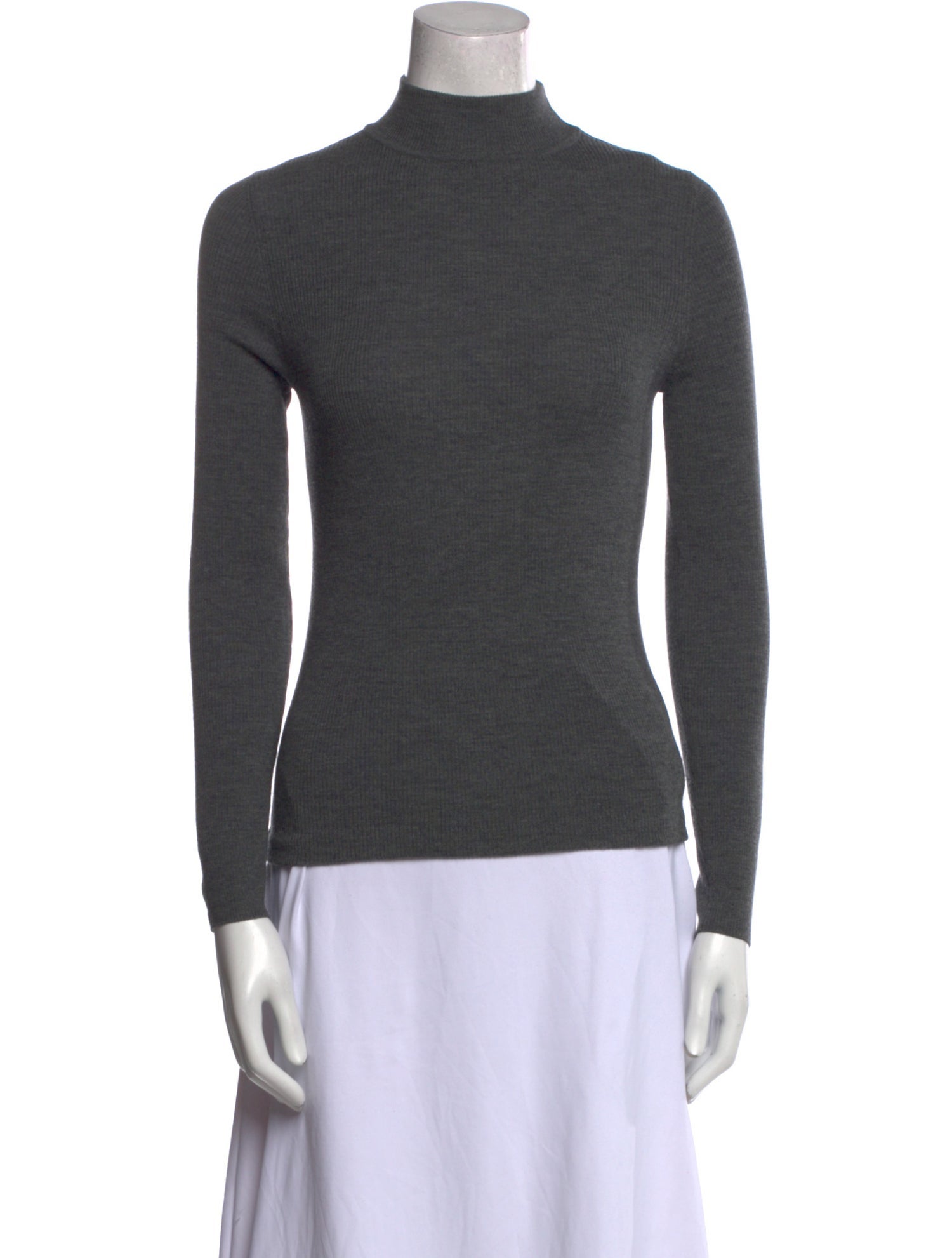 The Row Merino Wool Turtleneck Sweatshirt