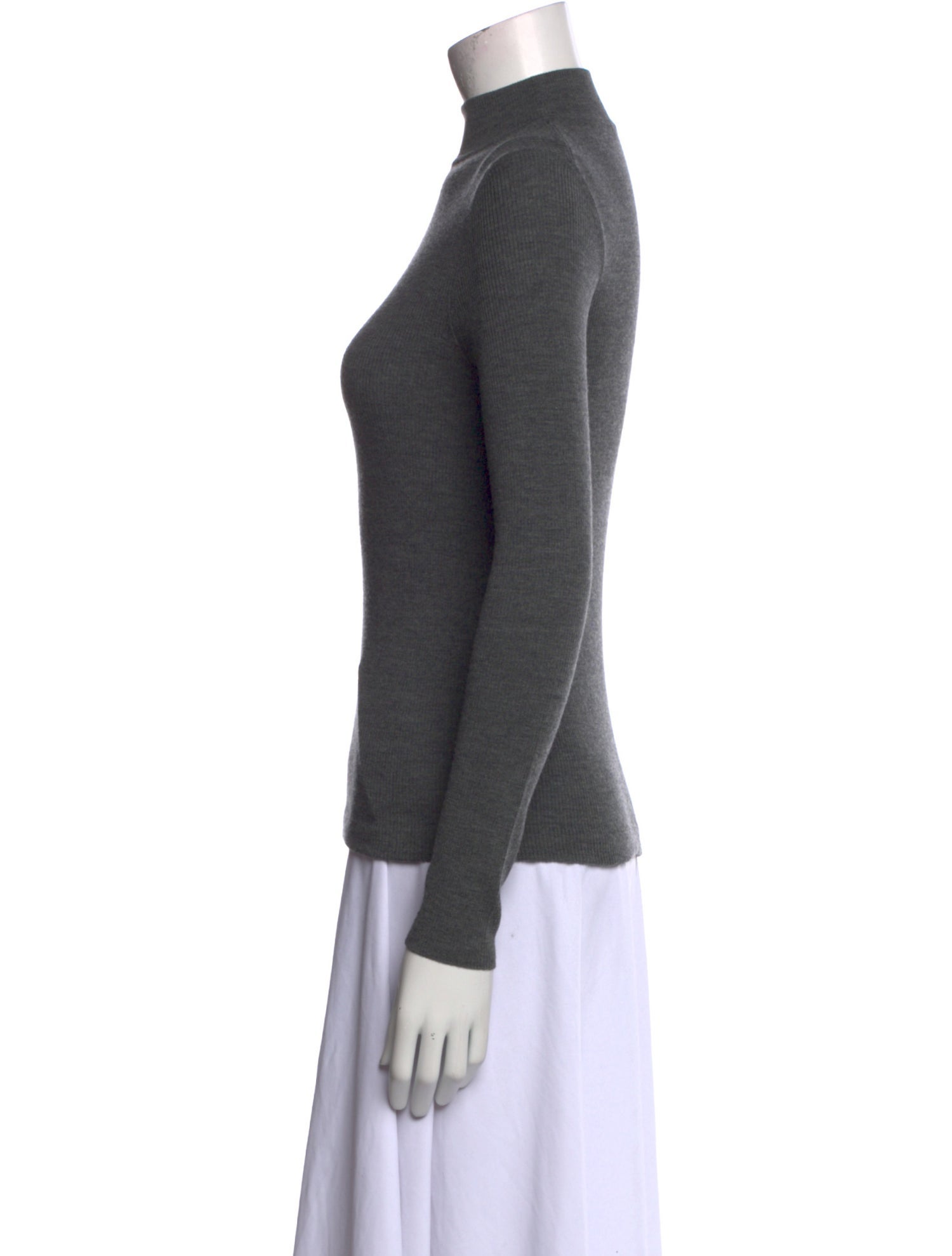 The Row Merino Wool Turtleneck Sweatshirt