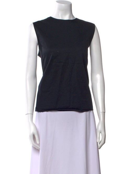 The Row Scoop Neck Short Sleeve Top