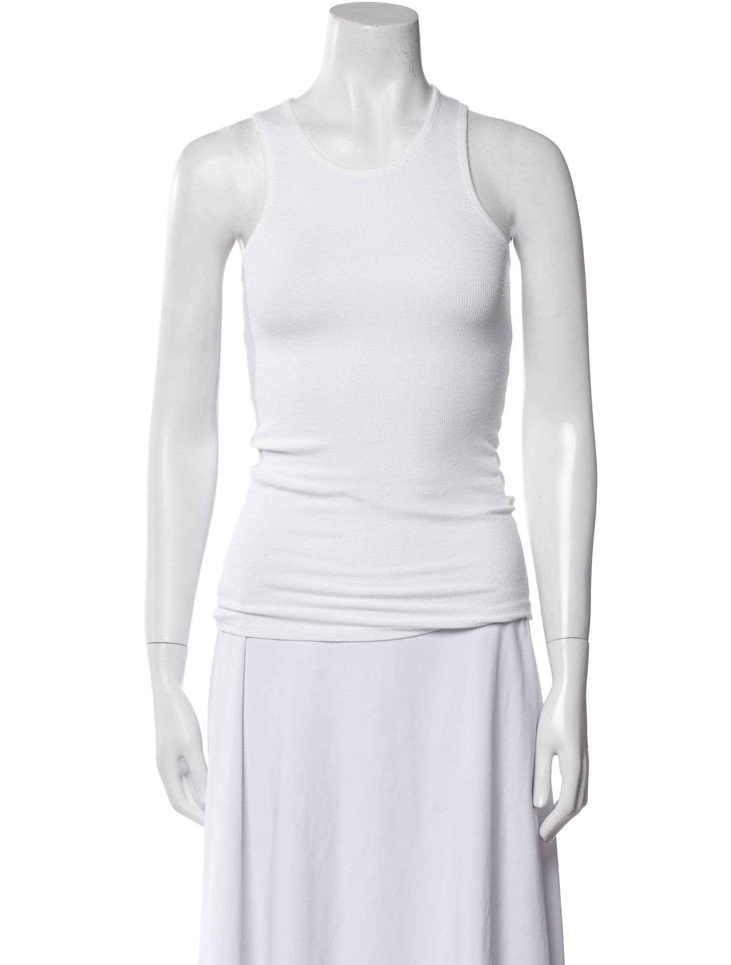 The Row Crew Neck Sleeveless Top