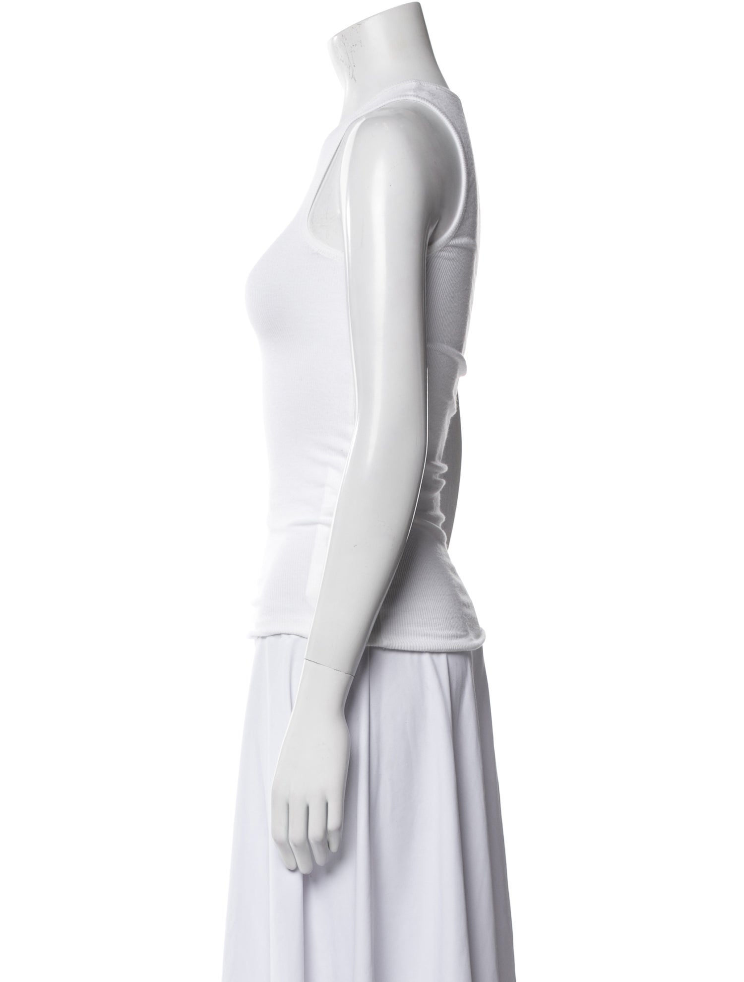 The Row Crew Neck Sleeveless Top