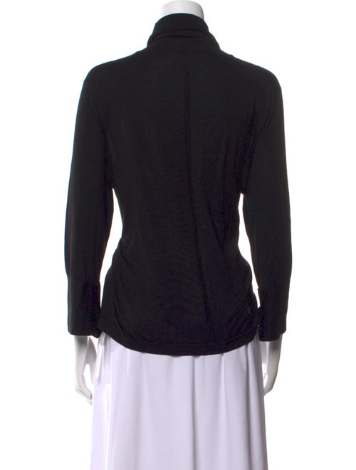 The Row Silk Turtleneck Top