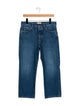 The Row Mid-Rise Straight Leg Jeans