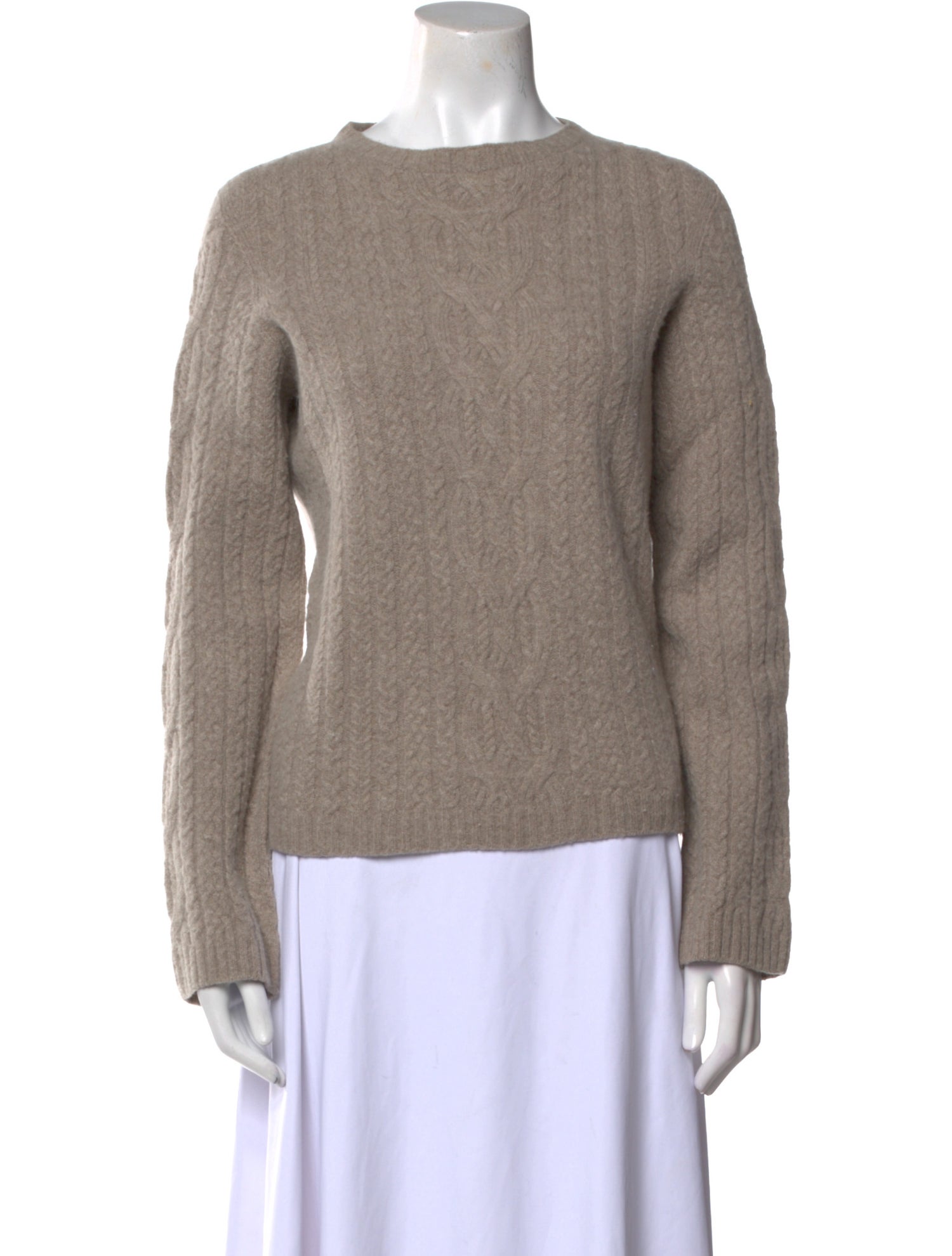 The Row Merino Wool Crew Neck Sweater
