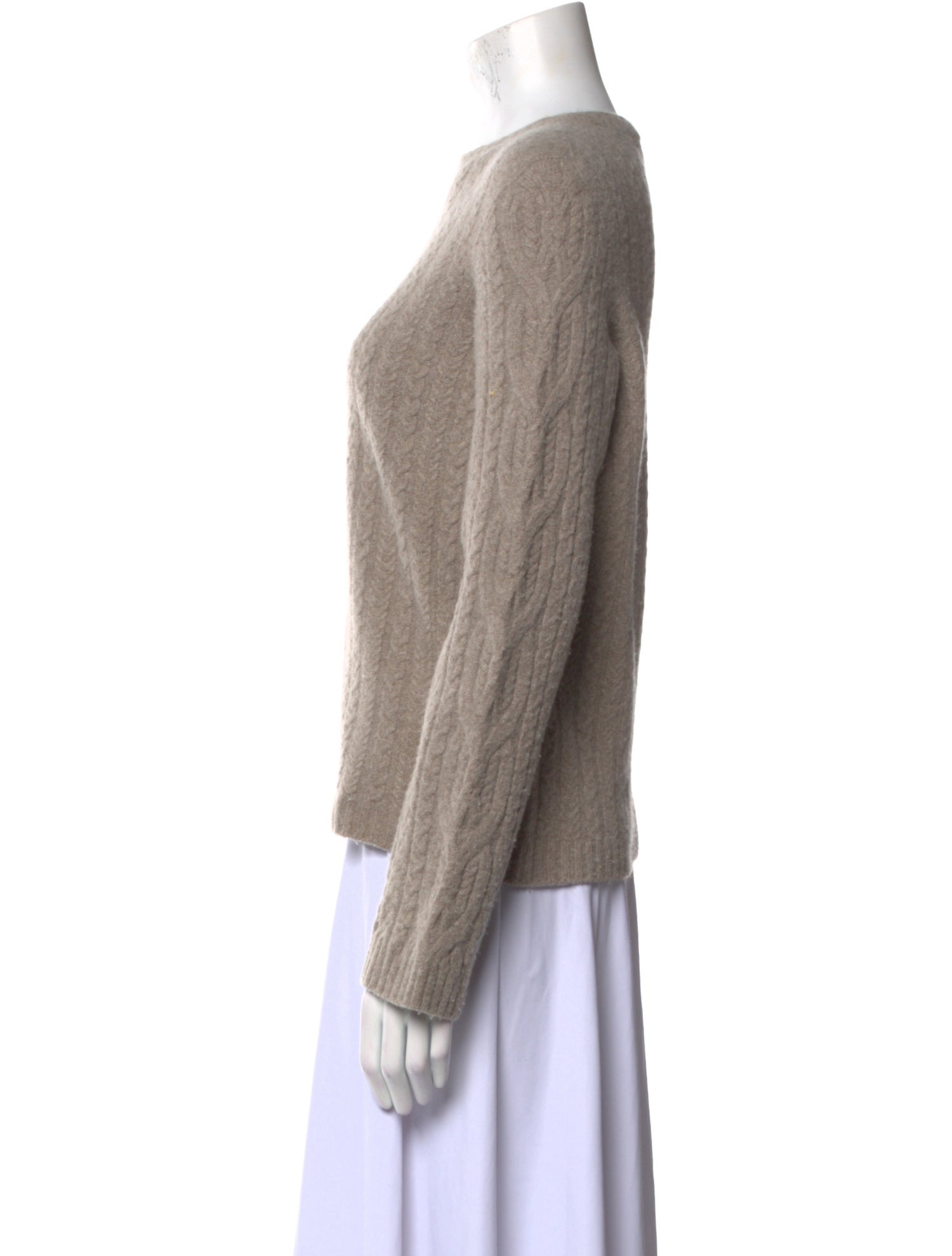The Row Merino Wool Crew Neck Sweater