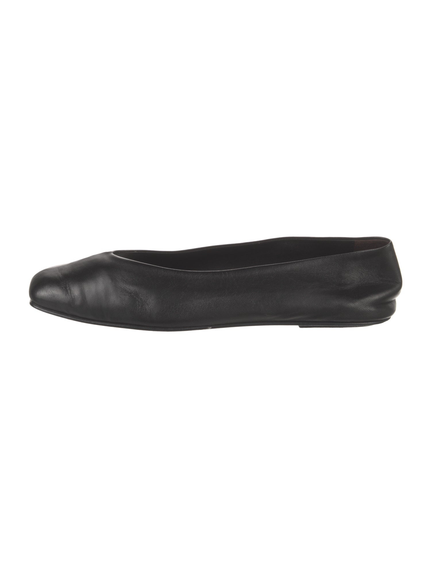 The Row Eva Leather Flats