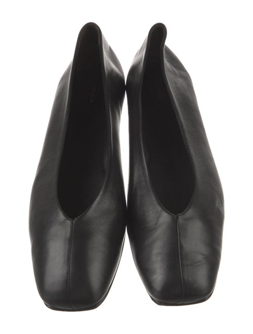 The Row Eva Leather Flats