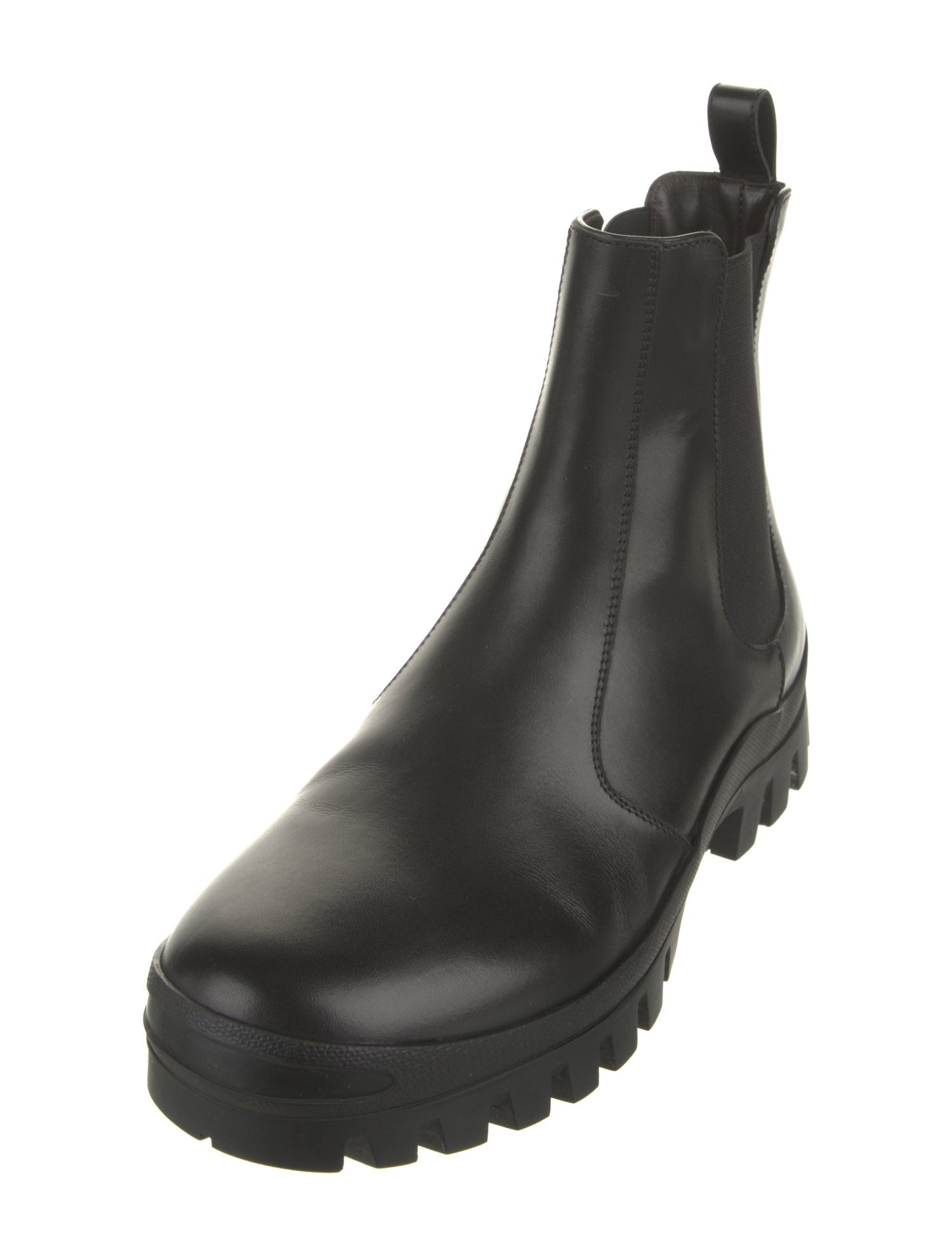 The Row Greta Leather Chelsea Boots