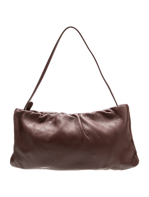 The Row Leather Bourse