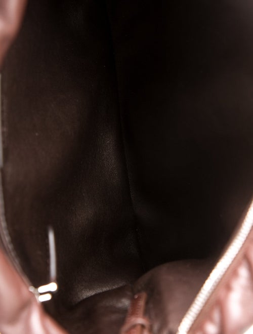 The Row Leather Bourse