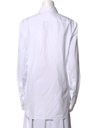 The Row Long Sleeve Button-Up Top