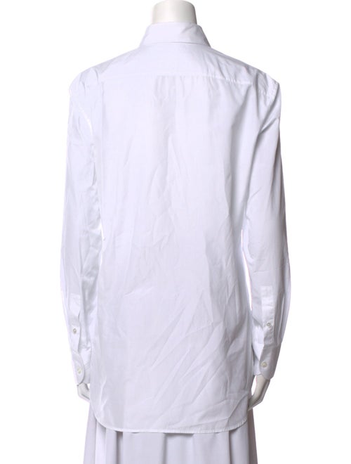 The Row Long Sleeve Button-Up Top