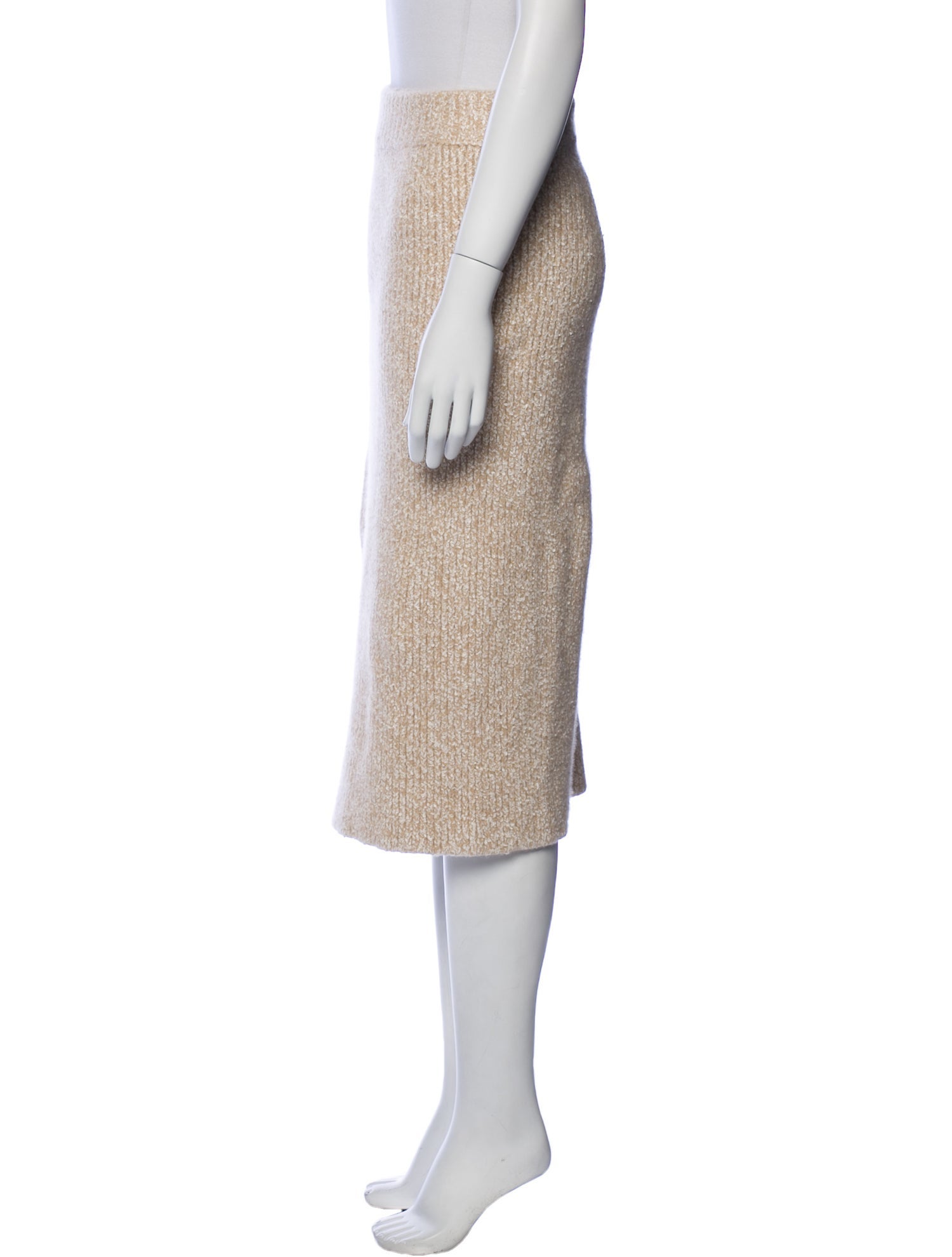 The Row Cashmere Knee-Length Skirt