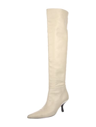 The Row Bourgeoise Leather Boots