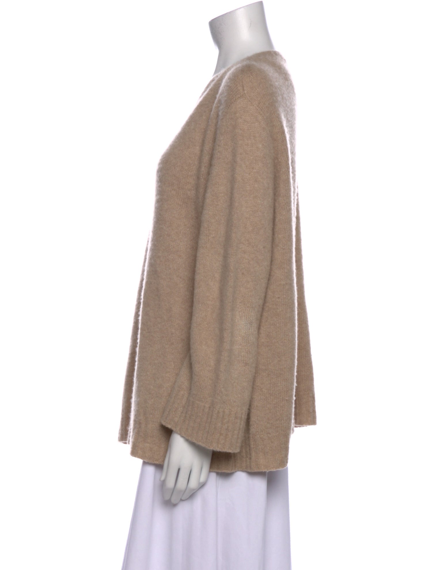 The Row Cashmere Scoop Neck Sweater