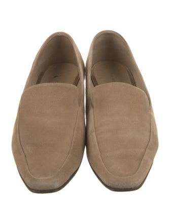 The Row Suede Loafers