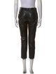 The Row Leather Straight Leg Pants