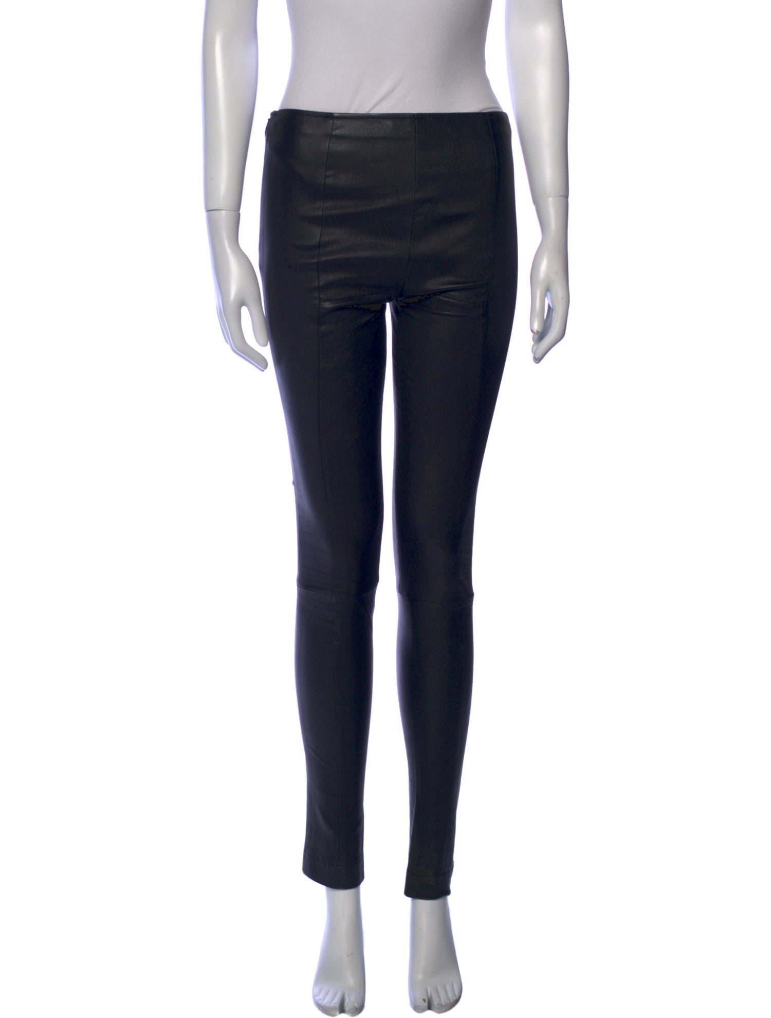 The Row Lambskin Skinny Leg Pants