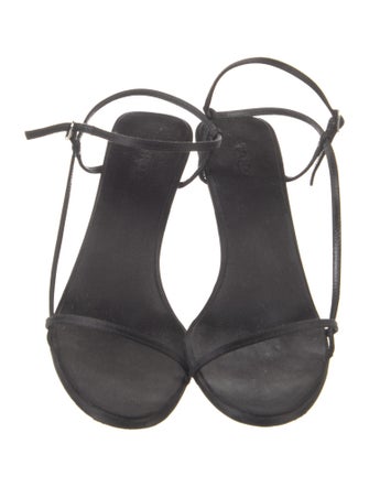 The Row Bare Satin Sandals