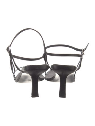 The Row Bare Satin Sandals