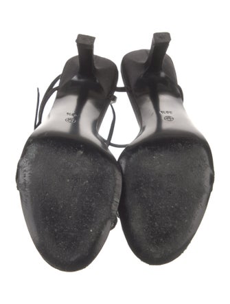 The Row Bare Satin Sandals