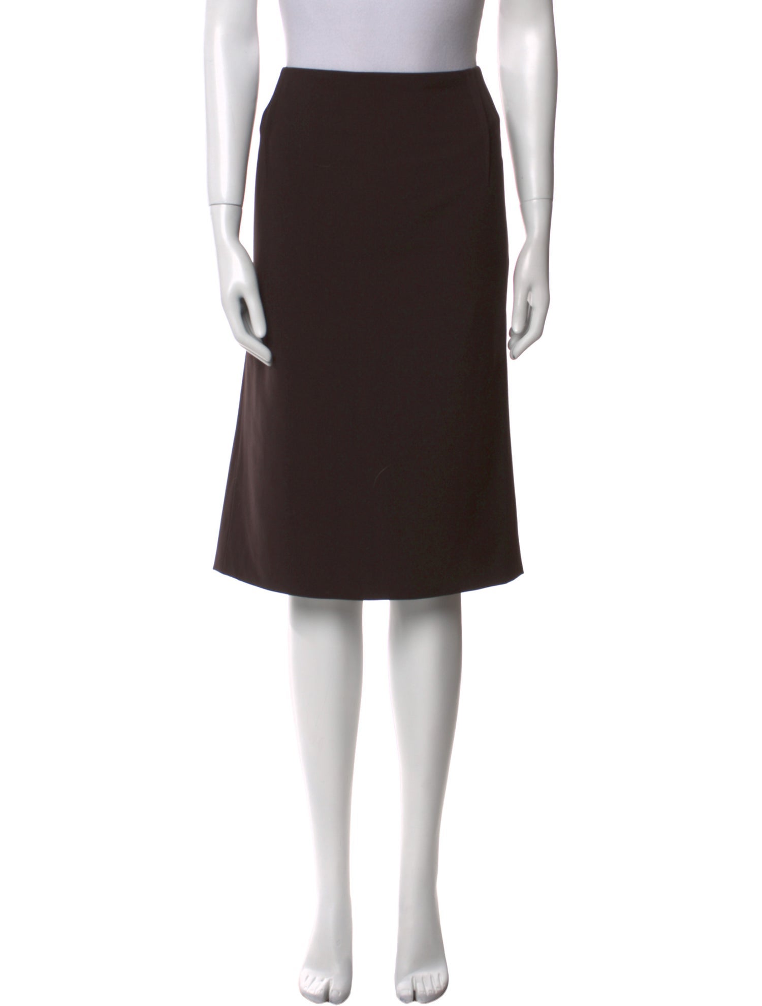 The Row Virgin Wool Knee-Length Skirt