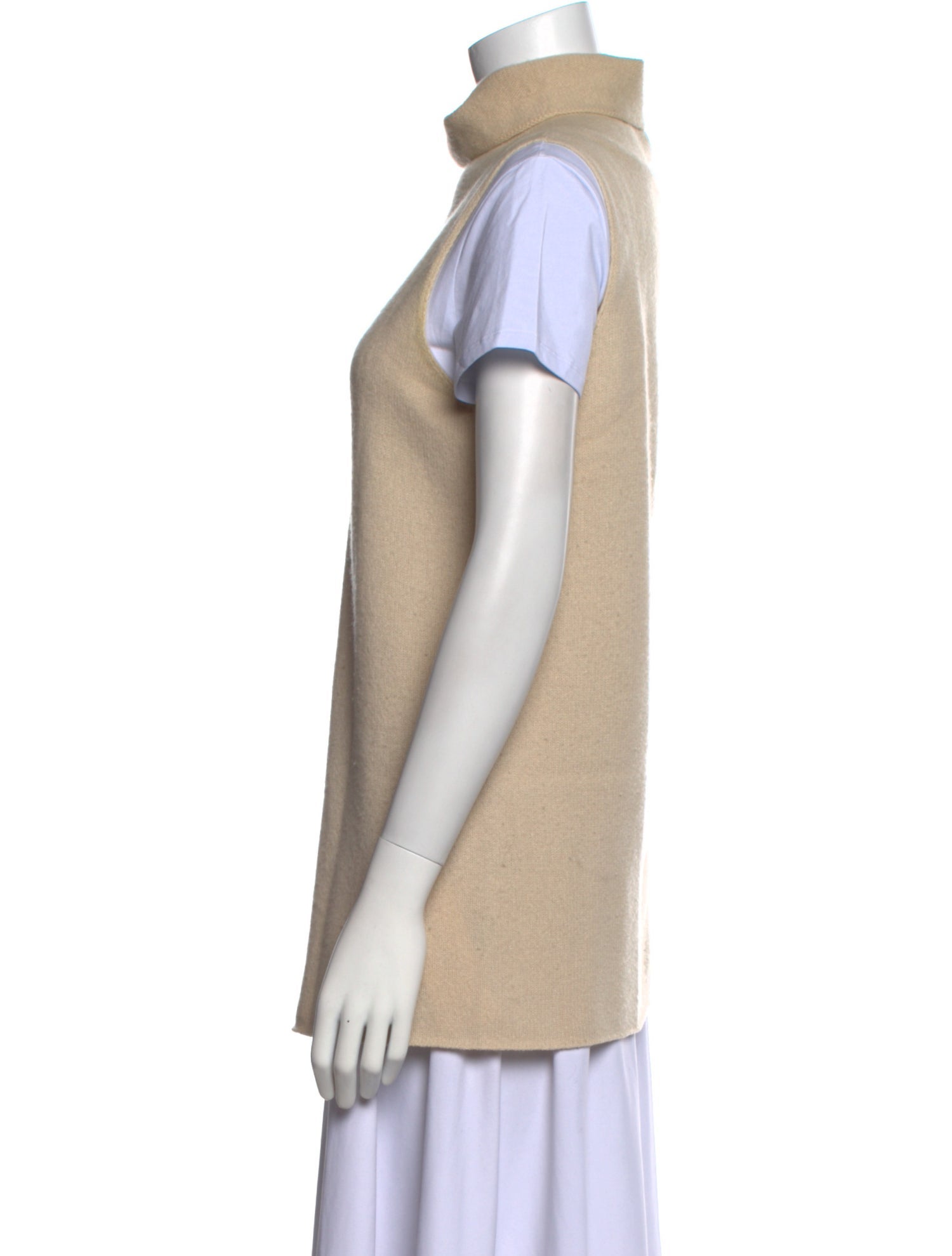 The Row Merino Wool Turtleneck Top