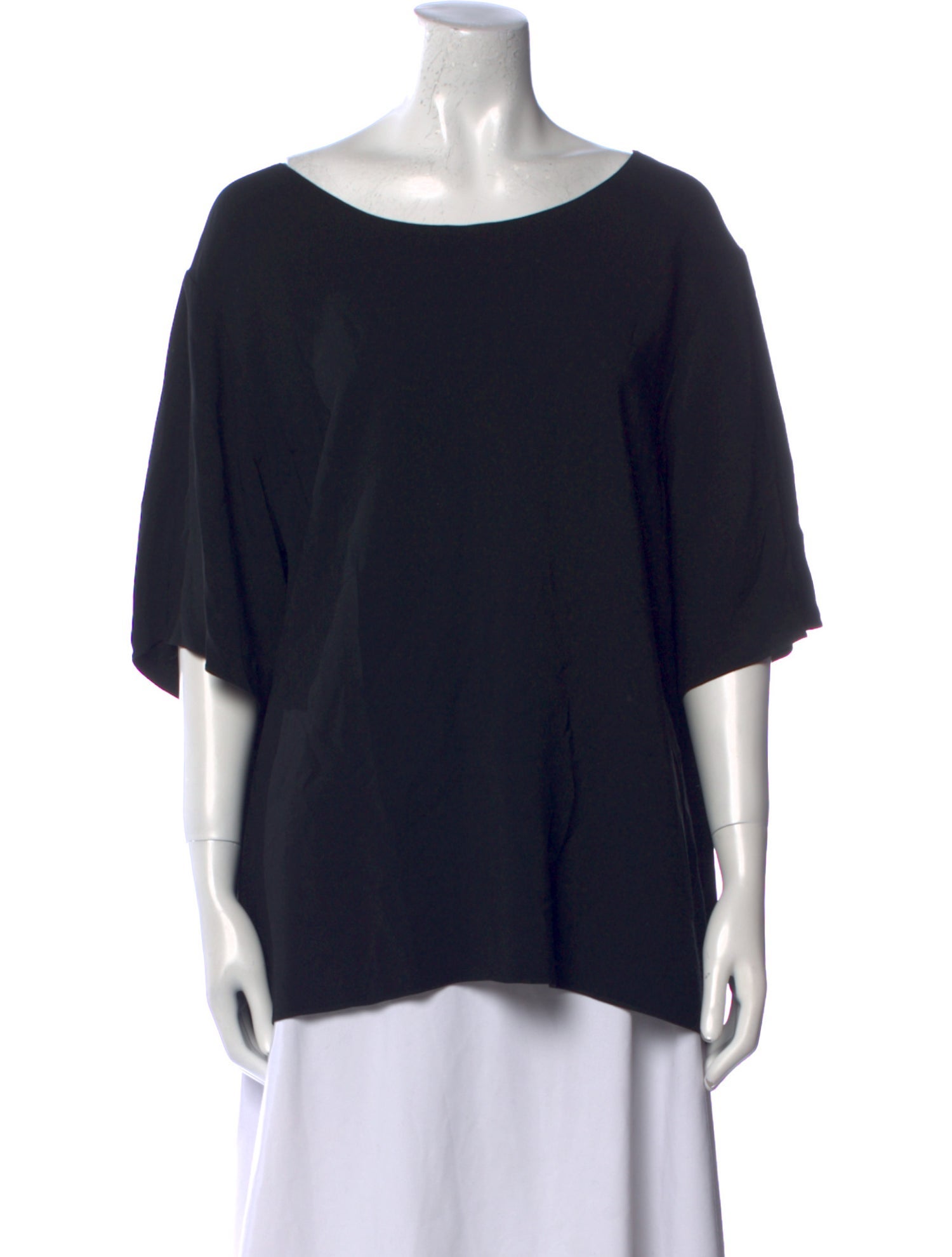 The Row Scoop Neck Short Sleeve T-Shirt