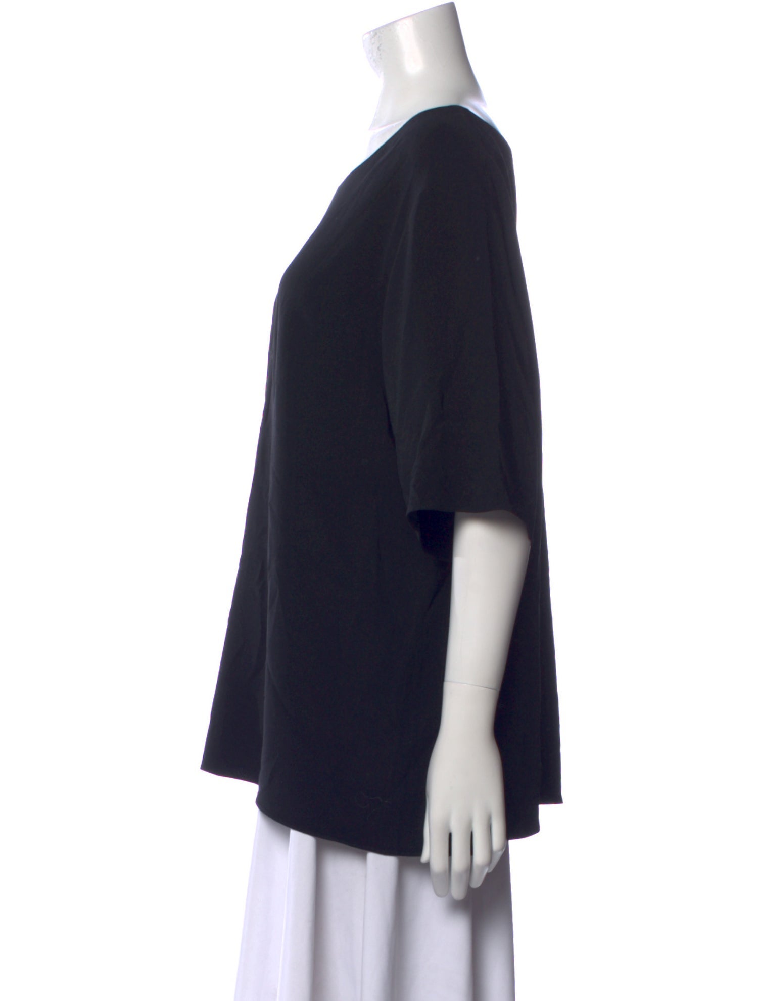 The Row Scoop Neck Short Sleeve T-Shirt