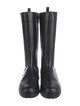 The Row Greta Leather Rain Boots