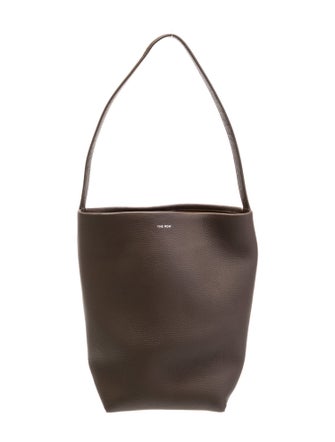 The Row Leather N/S Park Medium