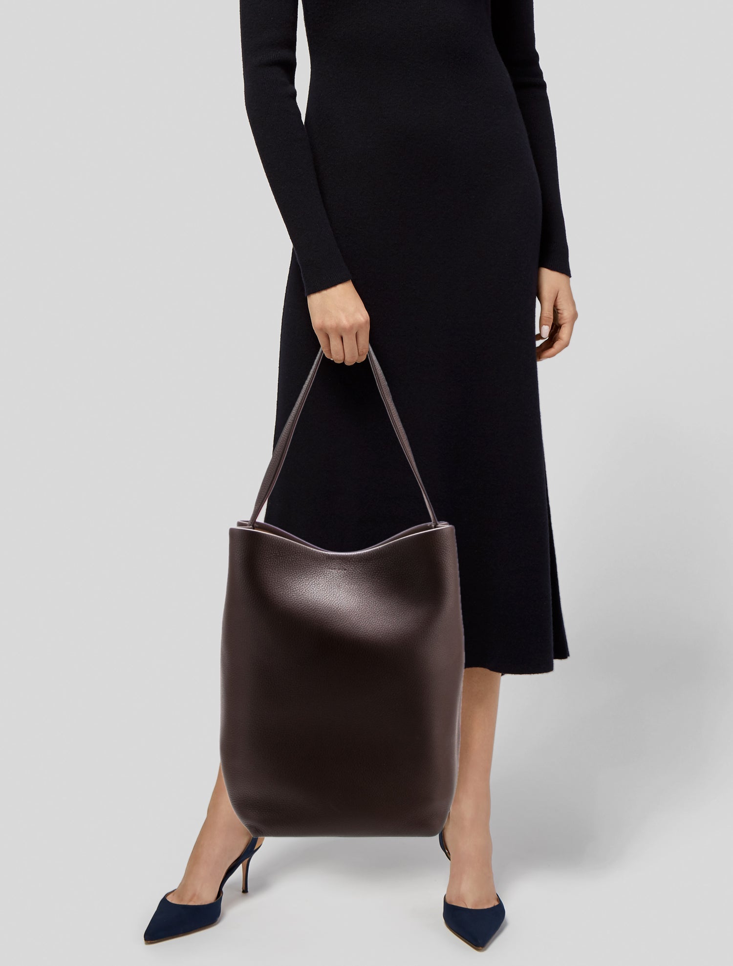 The Row Calfskin N/S Park Large