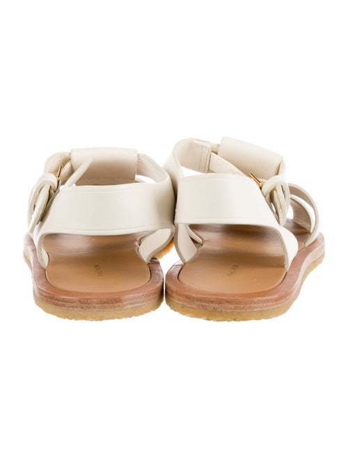 The Row Fisherman Leather Gladiator Sandals