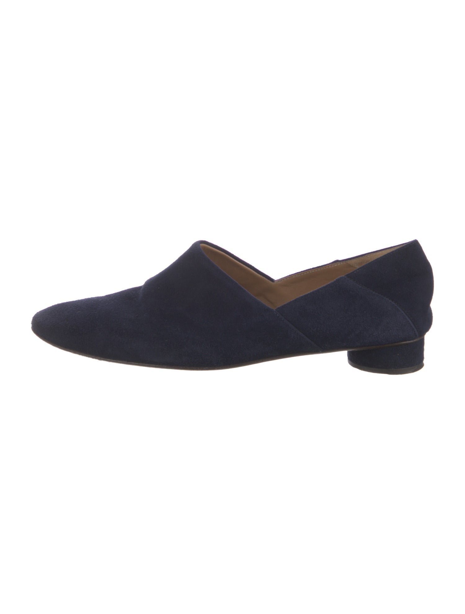 The Row Noelle Suede Loafers