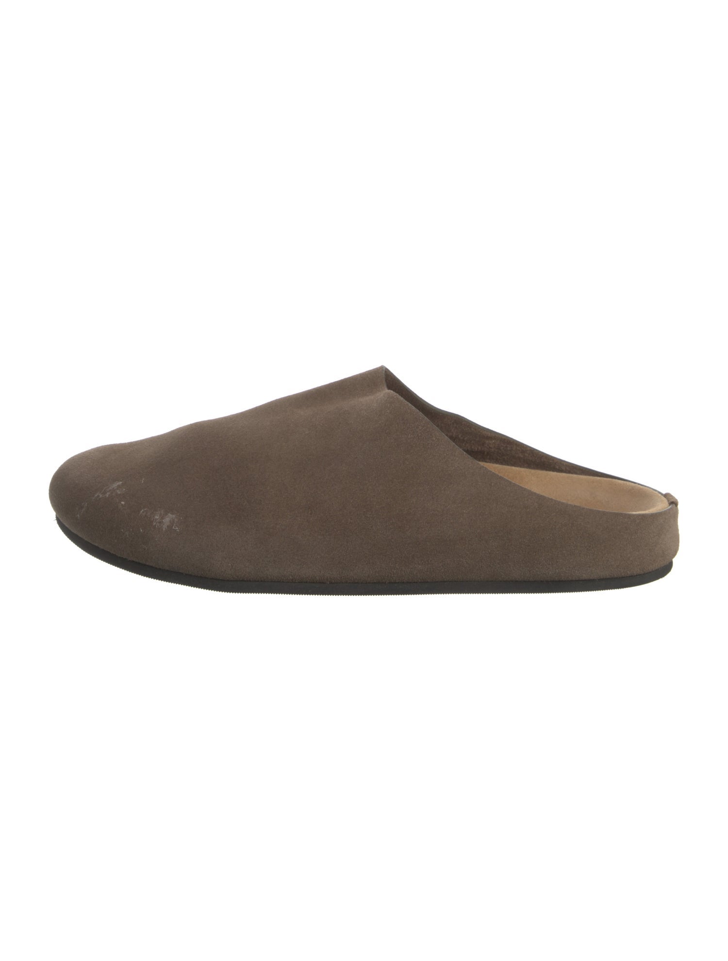 The Row Hugo Suede Slippers